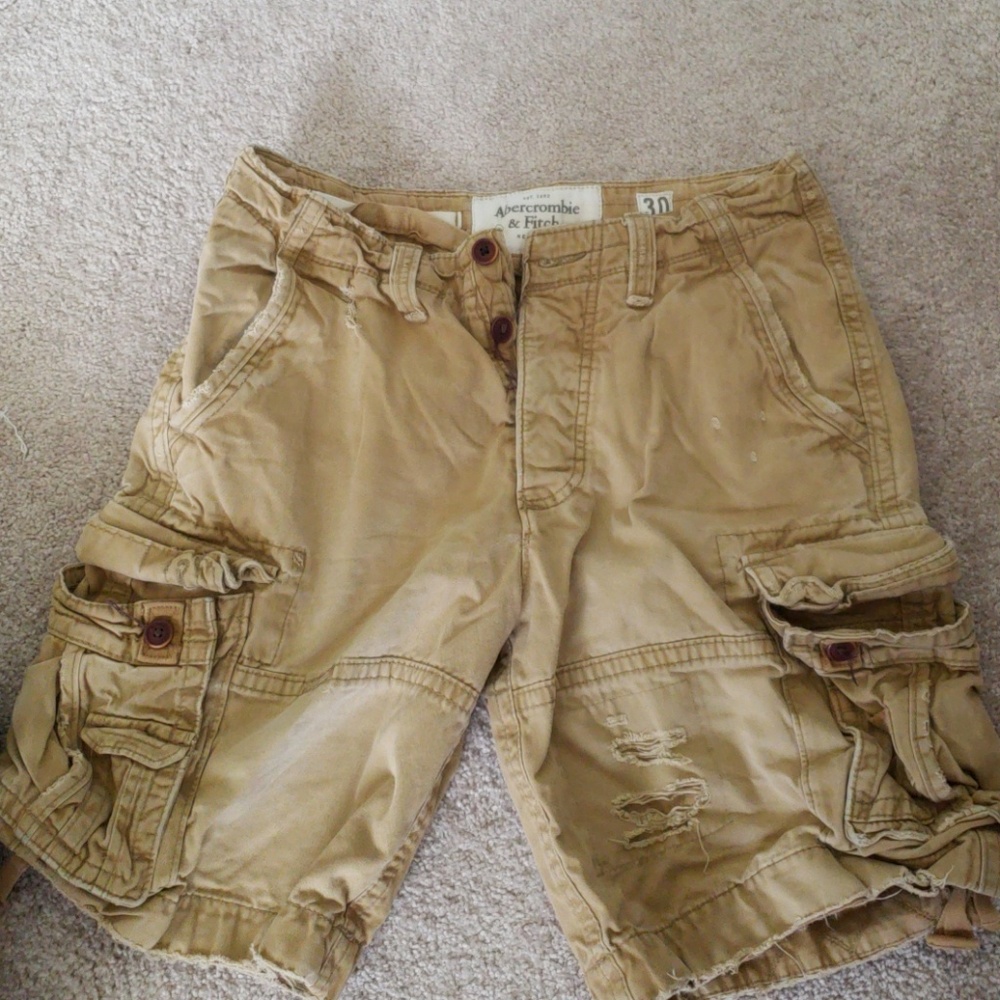 Abercrombie and Fitch cargo shorts